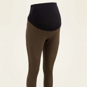NWT Old Navy Maternity Houndstooth Ponte Pant S